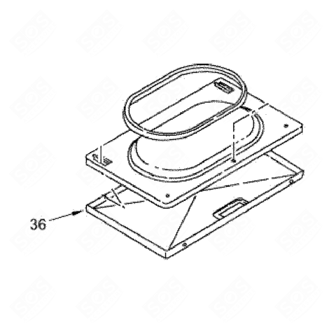 PORTE EXTÉRIEUR MACHINE À LAVER, LAVE-LINGE - 482000098076