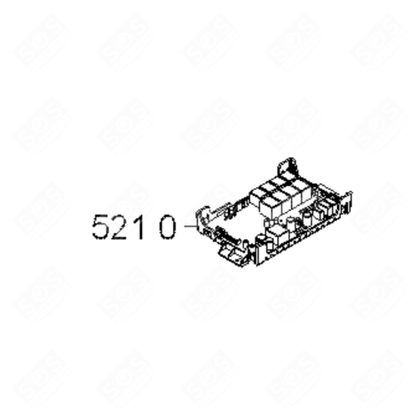 PLATINE PUISSANCE ESTER FOUR, CUISINIÈRE - 481010491467