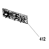 Carte électronique, Module de puissance (repère 412)