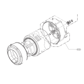 Demi cuve arrière (repère K105)