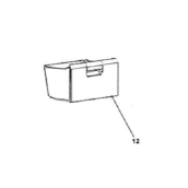 Tiroir inférieur (repère 12)