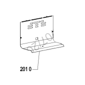 Capot arriere blanc bm70