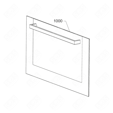 PORTE ASS. 833/842C+ PRE WP PHX FOUR MICRO-ONDES - 481010586711