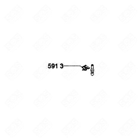 CLIP BOUGIE PLAQUE DE CUISSON - 481010594054