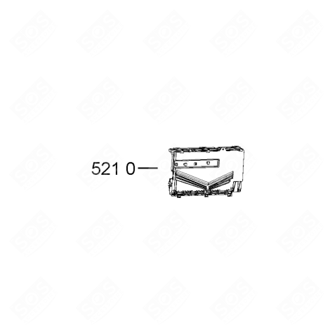 PLATINE CONTROLE (CB) PROGRAMMÉE ODRA LAVE-VAISSELLE - 481010609481
