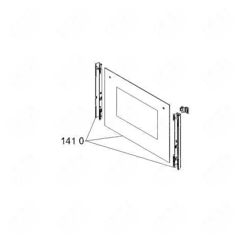 VITRE DE FOUR FOUR, CUISINIÈRE - 481010532620