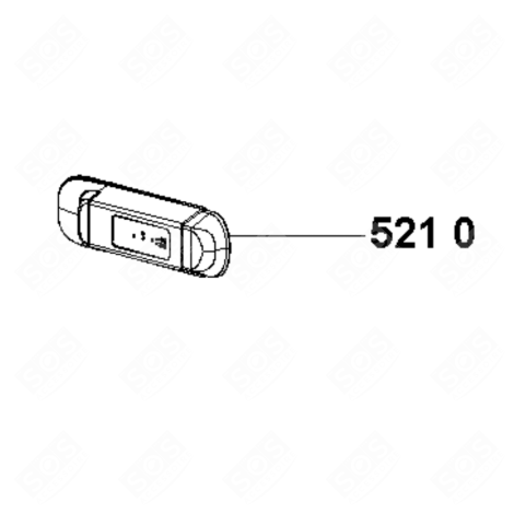 THERMOSTAT ELECTR. ET1 FRIGO, RÉFRIGÉRATEUR, CONGÉLATEUR - 481010567040