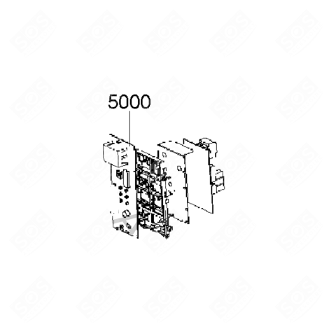 PLATINE CONTROL FOUR MICRO-ONDES - 480120101917
