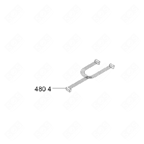 FAISCEAU DE CABLES UI G8 PLAQUE DE CUISSON - 480121104017