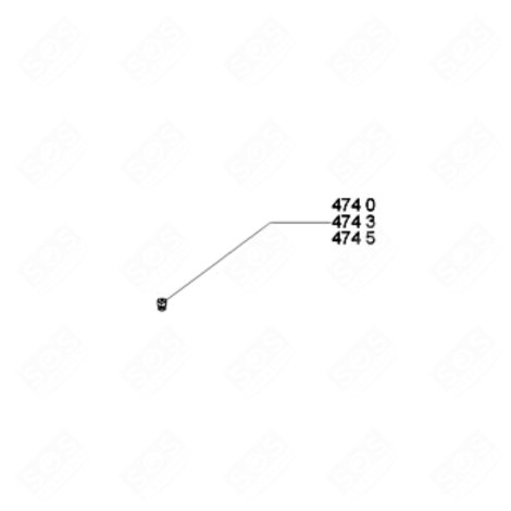 KIT INJECTEURS G110-8 MBAR PLAQUE DE CUISSON - 480121104413