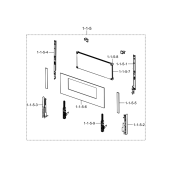 Ensemble porte inférieur (repère 1-1-5)