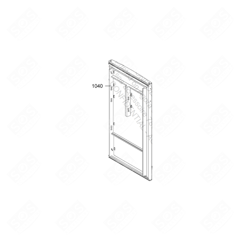 PORTE FRIGO, RÉFRIGÉRATEUR, CONGÉLATEUR - 480132103393