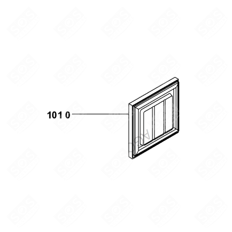 PORTE CONGELATEUR FRIGO, RÉFRIGÉRATEUR, CONGÉLATEUR - 481010383930