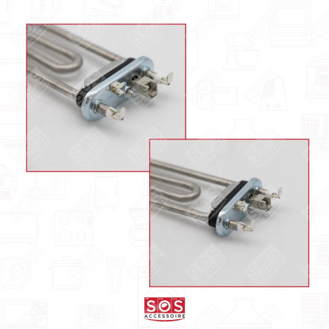 RÉSISTANCE (THERMOPLONGEUR) AVEC SONDE 1950W MACHINE À LAVER, LAVE-LINGE - 3792301008, 8581327242419