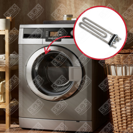 RÉSISTANCE (THERMOPLONGEUR) AVEC SONDE 1950W MACHINE À LAVER, LAVE-LINGE - 3792301008, 8581327242419