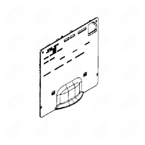 CACHE EVAPORATEUR AVANT FRIGO, RÉFRIGÉRATEUR, CONGÉLATEUR - 480132100525