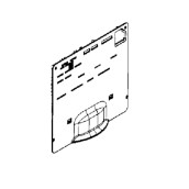Cache evaporateur avant