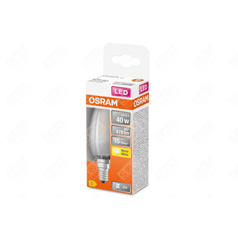 LED RETROFIT CLASSIC B (40) 4W/827/2700K -E14 D'ORIGINE LUMINAIRE - 4058075436503