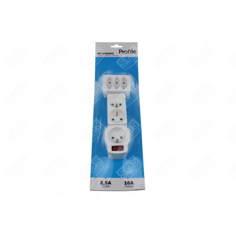 SET DOMINO 3PC D'ORIGINE ÉLECTRICITÉ, DOMOTIQUE - 792121300