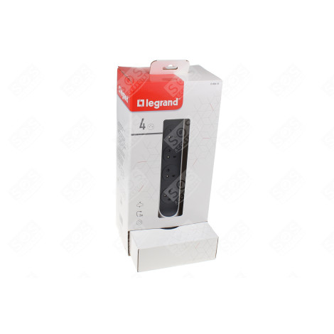 4V MULTIPRISE SOCLE+INT+2USB+2M D'ORIGINE ÉLECTRICITÉ, DOMOTIQUE - 448050014