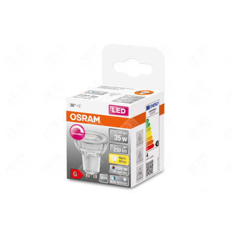 LAMPE LED PAR16 3,7W/927 230V GU10 FS1 D'ORIGINE LUMINAIRE - 4058075613041