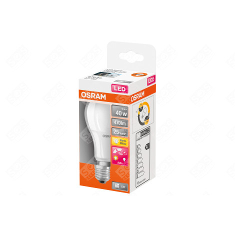 AMPOULE LED SUPERSTAR DAYLIGHT SENSOR CLASSIC A DEPOLIE (40) - 5.8W E27 / 827 D'ORIGINE LUMINAIRE - 4058075428300