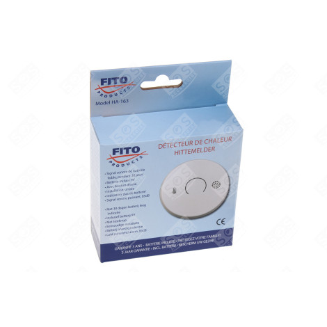 DETECTEUR DE CHALEUR -INCL.9V BATTERIE D'ORIGINE ACCESSOIRES ET ENTRETIEN - HA163