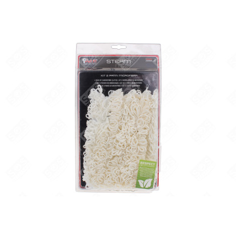 KIT DE 2 CHIFFONS MICROFIBRE D'ORIGINE NETTOYEUR VAPEUR - PAEU0268