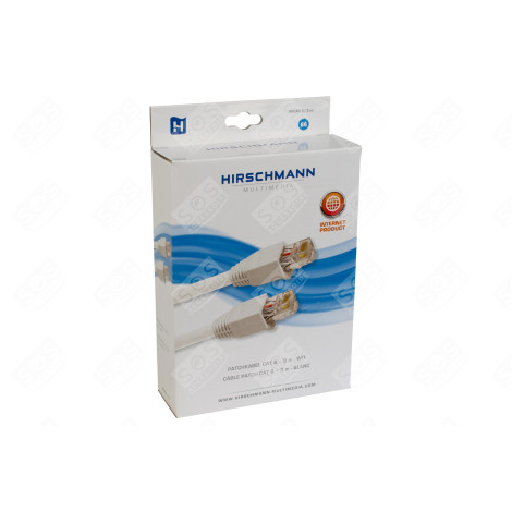 INKAB5 -CÂBLE DE RACCORDEMENT UTP CAT6 AVEC RJ45 - 3,0M D'ORIGINE INFORMATIQUE - 695020404
