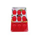 MOULE À 9 MADELEINES EN SILICONE "CANDY" D'ORIGINE USTENSILE DE CUISINE - 513006