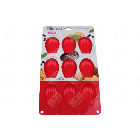MOULE À 9 MADELEINES EN SILICONE "CANDY" D'ORIGINE USTENSILE DE CUISINE - 513006
