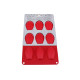 MOULE À 9 MADELEINES EN SILICONE "CANDY" D'ORIGINE USTENSILE DE CUISINE - 513006