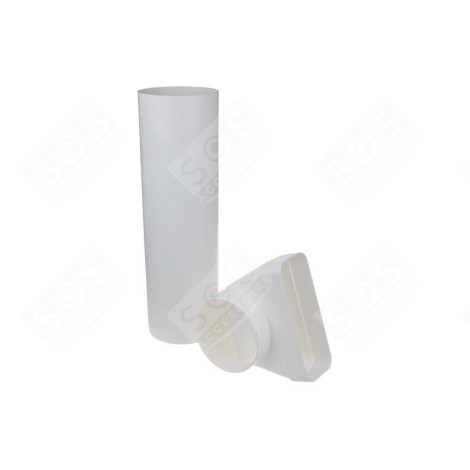 EVAC.D'AIR 150 RACCORD 90° D150MM 50CM SOFT ACCESSOIRES ET ENTRETIEN - 771846