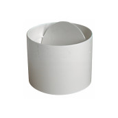 Evac.d'air 125 clapet rond