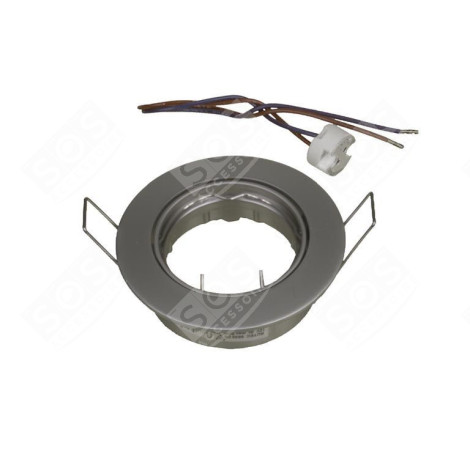 SPOT INCASTR. DIRIG. PRESSÉ CHROME MATT MR16 51MM LUMINAIRE - 465788
