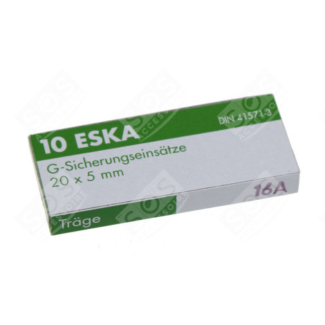 FUSIBLE LENT 16A - EMBALLAGE PAR 10PCS ACCESSOIRES ET ENTRETIEN - 73462