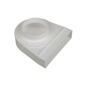 Evac.d'air 125 raccord 90°