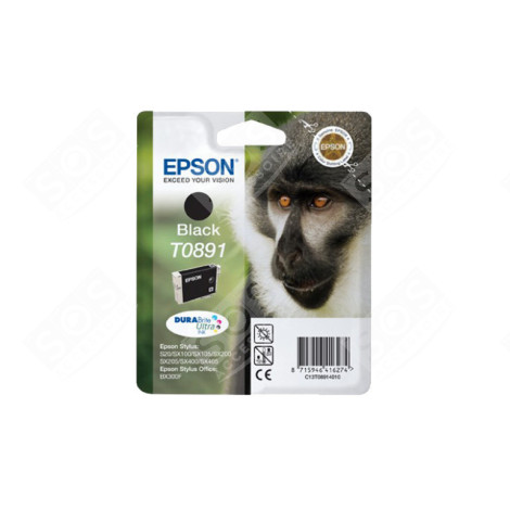 EPSON T08914010 INK CARTRIDGE BLACK 5,8 ML. D'ORIGINE ACCESSOIRES ET ENTRETIEN - C13T08914011