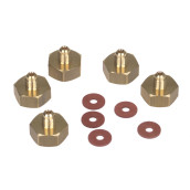 Adaptateur pour bouteille gaz refrigerant d'origine