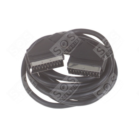 SCART KABEL 21P M-M 1.5 METRES D'ORIGINE TÉLÉVISION - EA023