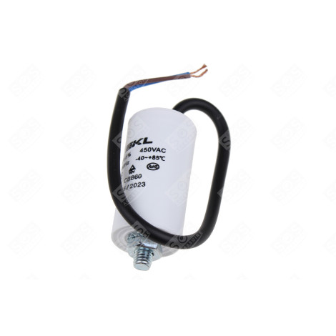 CONDENSATEUR AVEC CABLE 7 ΜF 450 V MACHINE À LAVER, LAVE-LINGE - 3664162068179