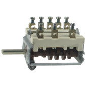 Commutateur 7 positions - bornes a vis - ego 49.27215.000