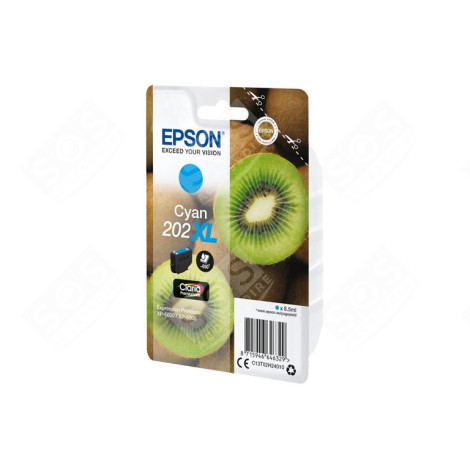 SINGLEPACK CYAN 202XL KIWI CLARA PREMIUM INK, CAPACITEIT: 8,5M D'ORIGINE ACCESSOIRES ET ENTRETIEN - C13T02H24010