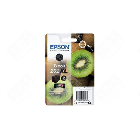 EPSON 202XL NOIR (ORIGINALE HAUTE CAPACITÉT) D'ORIGINE ACCESSOIRES ET ENTRETIEN - C13T02G14010
