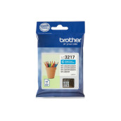Brother lc3217 encre cyan lc-3217c, cap: 550 d'origine