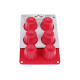 MOULE À 6 CANELLÉS EN SILICONE D'ORIGINE USTENSILE DE CUISINE - 513012
