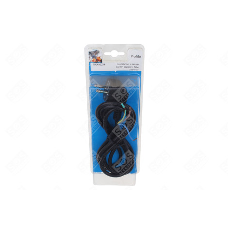 CORDON DE RACCORDEMENT COIN - 3X1 2M NOIR ÉLECTRICITÉ, DOMOTIQUE - 790400034