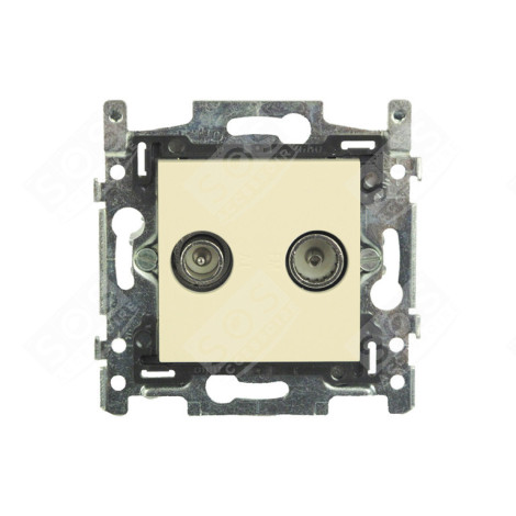 EDB 02 CRÈME (RAL 1013) D'ORIGINE ÉLECTRICITÉ, DOMOTIQUE - 695021172
