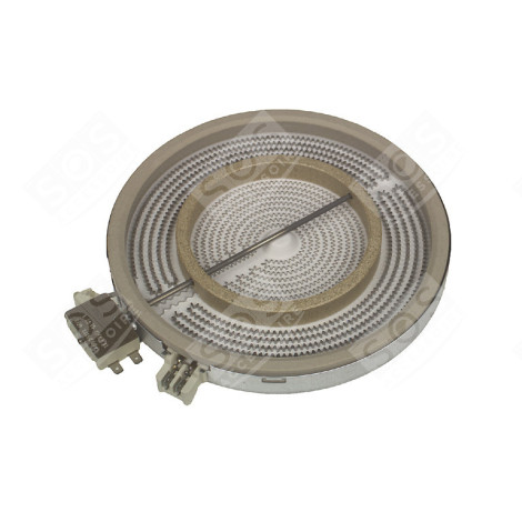 PLAQUE HILIGHT 230MM (DIAM.EXT) 2200/750W - EGO 10.51211.004 D'ORIGINE FOUR, CUISINIÈRE - 481225988167