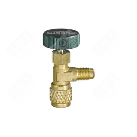 VANNE DE RACCORD. POUR GAZ R134A, R404A, R407 - BOUTEILLE NEVADA D'ORIGINE FRIGO, RÉFRIGÉRATEUR, CONGÉLATEUR - 10004504